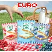 ราคา [จัดส่งทันที] ⚡พร้อมส่ง⚡ขนมปัง ยูโร่ Euro ยูโร่ปัง 1 แพ็ค 12 ชิ้น ฟรี 1 ขนมปังสอดไส้รสราสเบอร์รี่ บลูเบอร์รี หอม อร่อย นุ่ม กินเพลิน (1732505977474549194)