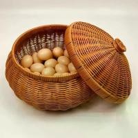 ราคา ตะกร้าขนมปังผลไม้ ขนมปัง ทำจากหวาย งานฝีมือ (1732250164147160916)