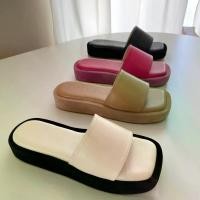 ราคา [COD] WILA_Shoes มัฟฟิน รองเท้าแฟชั่น รองเท้าผู้หญิง รองแตะผู้หญิง รองเท้าแตะแฟชั่นผู้หญิง รองเท้าแฟชั่นผู้หญิง รองเท้าใส่ทำงานผู้หญิง (1732145949231908103)