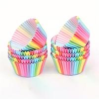 ราคา ถ้วยคัพเค้ก มัฟฟิน ดีไซน์สายรุ้ง โฮมเมด ที่วางคัพเค้กเค้ก เหมาะสำหรับงานเลี้ยงวันเกิด (1731969679008171646)