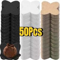 ราคา ห่อกระดาษช็อคโกแลต 50 ชิ้น กระดาษคราฟท์ ถาดรองขนม ถาดรองทรัฟเฟิล มัฟฟิน กล่องห่อ (1731750730205595764)