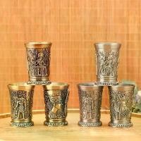 ราคา แก้วชอต, 30ML, โลหะวินเทจอียิปต์, แก้วชอตไวน์สร้างสรรค์, แก้วจิบส่วนบุคคล, เหมาะสำหรับเตกีล่า, วอดก้า, ค็อกเทล, แก้วชอต (1730317145593252225)