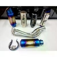 ราคา คอท่อ คอท่อแต่ง Mslaz M-Slaz ทุกปี / R15 ถึงปี  2016 ขนาด 2 นิ้ว งานสแตนเลสแท้ พร้อมปลายท่อ กระป๋อง อุปกรณ์ครบ (1732213188207608860)