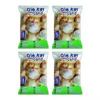 ราคา Ole Kat Sand Deodorizer ทรายแมวถ่านหินธรรมชาติ กลิ่นแอปเปิ้ลเขียว 5 L x 4 ถุง Greatestpetshop (1732707065710937287)