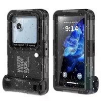 ราคา เคสดำน้ำกันน้ำ, มืออาชีพ, สำหรับดำน้ำตื้น, การถ่ายภาพใต้น้ำ 15M / 50FT, เคสป้องกันภาพและวิดีโอ, พร้อมเชือกเส้นเล็ก, เข้ากันได้กับ iPhone 16 ~ X Series และ Samsung Galaxy S25 ~ S2 (1732405718379890596)