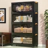 ราคา ตู้เก็บของในครัวเรือนหลายชั้นตู้เสื้อผ้าเด็กตู้เก็บพลาสติกตู้เก็บของ ตู้เก็บของพลาสติก ตู้เสื้อผ้า พับได้ ตู้อเนกประสงค์ (1732552257135216383)