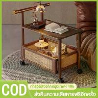 ราคา โต๊ะข้างโซฟาหวายมีล้อ ,ที่เก็บของ 2 ชั้น ,กลาง - ศตวรรษ สไตล์โมเดิร์นสําหรับห้องนั่งเล่น ,ห้องนอน ,ที่เก็บช่องว่างขนาดเ (1732651650313127279)