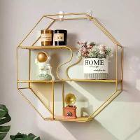 ราคา จี้ตกแต่งผนังห้องรับประทานอาหาร, สไตล์นอร์ดิก Ins, ชั้นวางเหล็กติดผนังห้องนั่งเล่น, ชั้นวางของสร้างสรรค์, ตกแต่งผนัง, เหมาะสำหรับผนังห้องนั่งเล่น, ที่เก็บของ เหล็กดัด (1731607275133634991)