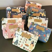 ราคา กระเป๋าสตางค์ใบเล็ก พิมพ์ลายการ์ตูนน่ารัก เหมาะสำหรับนักเรียน กันน้ำ กระเป๋าใส่เหรียญมินิ ที่ใส่บัตร ที่เก็บของ (1731998721807713899)