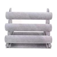 ราคา ที่ใส่สร้อยข้อมือสามชั้น ชั้นวางเครื่องประดับ นาฬิกา กำไลข้อมือ บาร์ สร้อยคอ ที่เก็บของ สีเทา (1729701094566824194)