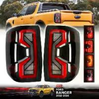 ราคา * ของพร้อมส่ง * ไฟท้ายแต่ง ไฟLED ไฟท้าย รุ่น ฟอร์ด เรนเจอร์ FORD RANGER NEXT GEN ปี 2022 2023 โคมดำ หน้าใส 1 คู่ พร้อมชุดสายไฟ (1730088961332185780)
