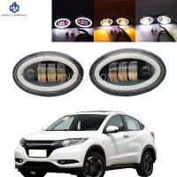 ราคา ไฟตัดหมอก, 2 ชิ้น, สำหรับ Honda HRV HR-V Vezel 2015-2018, ไฟ LED ตานางฟ้า, DRL, ไฟวิ่งกลางวันพร้อม H11 12V, สว่างสูง (1732500937963636025)