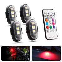 ราคา ไฟ LED เตือนมอเตอร์ไซค์ RGB, ไฟสัญญาณขนาดเล็กสากล, พร้อมคอนโทรลเลอร์, ไฟแฟลช, ไฟแสดงสถานะ 7 สี, ไฟนิรภัย (1731836040670774590)