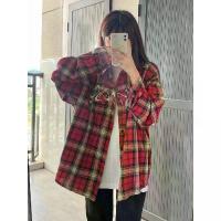 ราคา ชุดเสื้อเชิ้ตลายสก๊อตกันแดด สไตล์ฝรั่งเศส สำหรับผู้หญิง ฤดูร้อนใหม่ สไตล์ฮ่องกง เสื้อเชิ้ตแขนยาว แฟชั่น สดใส ผ้าคลุม (1731690756890264874)