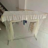 ราคา ผ้าคลุมราวตากผ้า, ฝาครอบกันฝุ่น, ฝาครอบราวแขวนเสื้อผ้าตั้งพื้น, ผ้าคลุม, เหมาะสำหรับกลางแจ้ง, มุ้งกันยุง, ป้องกันแมลงวัน, เหมาะสำหรับราวตากผ้า, 2565 (1732058541465306423)