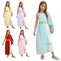 ราคา ชุดโทคาดิเร เด็กผู้หญิง โรมาโบราณ อียิปต์ เฮลโลคิตส์ สไตล์อียิปต์ เดรสเจ้าหญิงฮาโลวีน ไหล่เดียว ผ้าคลุม Tulle (1731362345381037739)