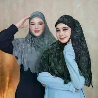 ราคา [COD] ผ้าคลุมผมอิสลาม ฮิญาบสวมสำเร็จ อินเนอร์+ผ้าคลุม ผ้านิ่มสวมใส่ง่าย แต่งเพชรรีดสวยงาม HL41วาริสมุสลิม (1732404267153982866)