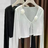 ราคา ผ้าคลุม ผ้าคลุมไหล่ แบบผูกเอง น้ำหนักเบา 150 กก. แขนสั้น เสื้อคาร์ดิแกนกันแดดฤดูร้อน เหมาะสำหรับแต่งตัว เสื้อ ภูไทกาฬสินธุ์ ผู้ หญิง (1732103967324996985)