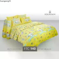 ราคา ขายร้อน FTC140: ผ้าปูที่นอน ลาย Cinnamoroll/Fountain (1732224891569407944)