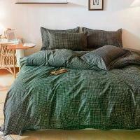 ราคา ชุดเตียง, พิมพ์ลายตารางเล็กสีขาวดำ, ปลอกผ้านวมลายดอกไม้, ปลอกหมอน, ชุดเครื่องนอน, ผ้าปูที่นอน, ปลอกผ้านวม, มีให้เลือกทั้งขนาดซิงเกิ้ล, ควีนไซส์และคิงไซส์, [COD] (1732474963580650830)