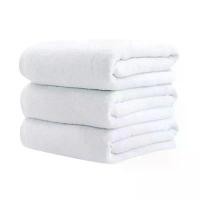 ราคา ผ้าเช็ดตัว ผ้าขนหนูโรงแรม ไซส์ใหญ่พิเศษ ขนาด 40x60 นิ้ว สีขาว Blue Sleep (1732596217276499788)