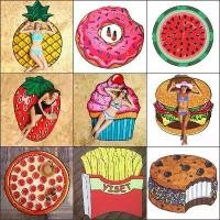 ราคา ผ้าขนหนูชายหาด ดีไซน์โดนัทกลม เหมาะสำหรับวันหยุดริมทะเล เสื่ออาบน้ำ พรมปูพื้นสำหรับเดินทางริมทะเล ผ้าขนหนูว่ายน้ำ แห้งเร็ว เหมาะสำหรับฤดูร้อน ผ้าห่มชายหาด ผ้าเช็ดตัว (1730640935870564468)