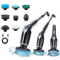 ราคา [จัดส่งทันที] CENZIMO แปรงขัดห้องน้ําไฟฟ้า แปรงขัดห้องน้ำไฟฟ้า แปลงขัดห้องน้ำ แปรงขัดไฟฟ้า แปรงขัดห้องน้ำ แปลงขัดห้องน้ำไฟฟ้า เครื่องขัดห้องน้ำ รวม 8 หัวแปรง แปรงขัดห้องน้ำไฟฟ้าไ (1732339720467614236)