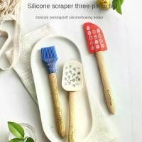 ราคา ไม้พายครีม อุปกรณ์ทำขนม ชุดมีดโกน 3 ชิ้น ทำจากซิลิโคน เหมาะสำหรับกวนแป้งและเนย มีดโกน (1730276579096168494)