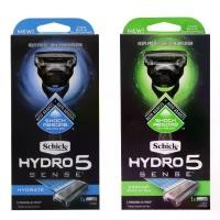 ราคา Schick Hydro5 Sense Hydrate Kit มีดโกนหนวด โกนหนวด ผู้ชาย มีดโกน (1729593211700807936)