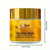 ราคา ครีมพิษผึ้งระยิบระยับ SNYEQ50G / 1.76oz พร้อมไนอาซินาไมด์ กรดไฮยาลูโรนิก วิตามินซี คอลลาเจน และไขมัน ปรับผิวให้กระจ่างใสและเรียบเนียน สีเบจอ่อนๆ ไม่สม่ำเสมอ เพิ่มความกระจ่างใส รั (1732602524009072419)