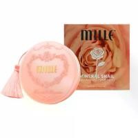 ราคา mille แป้งสเนล คอลลาเจน Mille Mineral Snail Collagen Pact SPF25 PA++ (1730420470920088375)