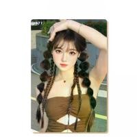 ราคา มวยผมถักเปีย สไตล์ทิเบต ถักเปียยาว หวานและเท่ ถักเปียสกปรก ถักเปียสาวฮอต ผมสังเคราะห์ วิกผมหางม้าคู่ ถักเปีย ไหม ถัก ผม เปีย คอล โรล (1732290621632055570)