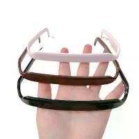 ราคา ที่คาดผมแว่นกันแดดทรงสี่เหลี่ยม, สำหรับผู้หญิง, ที่คาดผม, ที่ยึดผม, ผ้าโพกศีรษะ, มองไม่เห็น, เหมาะสำหรับผมหยิก, แกดเจ็ตคงที่, เครื่องประดับผม, เครื่องประดับ วิก ผม คาด (1731665565831431381)