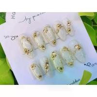 ราคา [Tiktok] เล็บปลอม สีเจลแท้100% เล็บปลอมเจลแท้ สีมุก เล็บเจล เล็บปลอม เล็บปลอมสวยเล็บปลอมยาวแหลม (1732603317705868748)