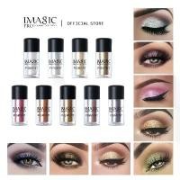 ราคา กลิตเตอร์อายแชโดว์, IMAGIC, เมทัลลิก, แป้งฝุ่น, กันน้ำ, เม็ดสีชิมเมอร์, สีสันสดใส, อายแชโดว์, เครื่องสำอางแต่งหน้า, มาใหม่, [COD] (1732566341420614777)
