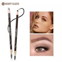 ราคา ดินสอเขียนคิ้ว เคลือบความงาม พร้อมแปรง กันน้ำ ดินสอเขียนคิ้ว 4 สี สูตร ติดทนนาน ดินสอเขียนคิ้วสองหัว 2024 (1731698782883645297)