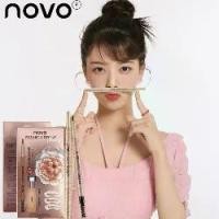ราคา ดินสอเขียนคิ้ว แบบหมุน แถมไส้ดินสอ + บล็อกคิ้ว 3ชิ้น พร้อมไส้ดินสอเปลี่ยน3แท่ง Novo Fashion Brow Eyebrow no.5146 โนโว (1732725437310600442)