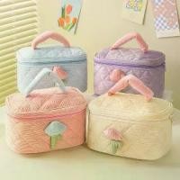 ราคา กระเป๋าเครื่องสำอาง, ดอกทิวลิป, ลายดอกไม้, กระเป๋าเดินทาง, กระเป๋าแต่งหน้า, เหมาะสำหรับการเดินทาง (1732575812931978828)