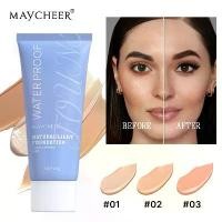 ราคา รองพื้นชนิดน้ำ MAYCHEER ผิวธรรมชาติ ติดทนนาน ไม่เค้ก เมคอัพไพรเมอร์ ให้ความชุ่มชื้น โปร่งแสง บีบีครีม มาใหม่ (1731916527496299914)