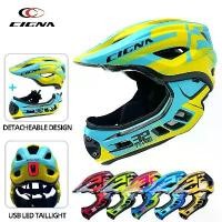 ราคา Cigna - หมวกกันน็อคจักรยานแบบเต็มหน้าสำหรับเด็ก tt32 pro 2022 Casco MTB USB ไฟที่ถอดออกได้ ความปลอดภัย ปั่นจักรยาน ใหม่ (1730108682061777734)