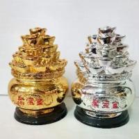 ราคา [ขายร้อน] ของมงคลจีน กระถางเงิน ทอง กระถาง ก้อนเงินก้อนทอง ราคาต่อคู่ แก้ฮวงจุ้ย สินค้าพร้อมส่ง (1732145707832018451)