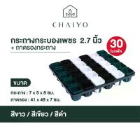 ราคา กระถางกระบองเพชร+ถาดรอง ขนาดกระถาง 2.7 นิ้ว จำนวน 30 กระถาง พร้อม ถาดรอง 1 ชิ้น (1729702414708082923)