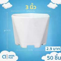 ราคา กระถาง กระถางต้นไม้ กระถางหกเหลี่ยมเพชร เบอร์ 3 นิ้ว สีคละสี 50 ใบ ชิ้น อัน สินค้าดี (1731475147439965765)