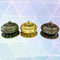 ราคา กระถาง กระถางกำยาน ที่ใส่กำยาน กำยาน โลหะชุบทองเหลือง มี3สี ทองเงา ทองเหลืองรมดำ ทองแดงรมดำ งานสวย พร้อมส่ง (1729618369811089583)