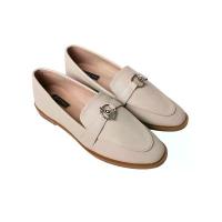 ราคา Seira - Ringo Loafers รองเท้าโลฟเฟอร์ คัชชูใส่ทำงาน อะไหล่ตะขอรูปวงกลม หนังนิ่ม มินิมอล สไตล์เกาหลี แตะ กรงเล็บ แมว พื้น หนา (1732385406367533037)