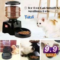 ราคา เครื่องให้อาหารหมาอัตโนมัติ ที่ให้อาหารสุนัข แมว แบบอัตโนมัติ ตั้งเวลาได้ ถาดใส่อาหารแมวและหมา 5.5L (1732435898531415524)