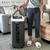 ราคา ตะกร้าเก็บเสื้อผ้า สะดวก มีสี่ล้อและหูหิ้ว ตะกร้าซักผ้า ตะกร้า สั่ง สินค้า ลุง โทนี่ ตระกร้า เตรียม คลอด เครื่อง จักสาน ไม้ไผ่ ใส่ ช้อนส้อม แมว บริษัท ของ แท้ (1732591528438695176)