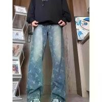 ราคา กางเกงยีนส์ปักลาย Jacquard นก ดีไซน์ไม่ซ้ำใคร สำหรับวัยรุ่น กางเกงทรงตรงและยาว ทรงหลวม สไตล์อเมริกัน พิมพ์ลายเต็ม (1732368869350671790)