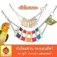 ราคา ราคาถูก ของเล่นนก บันไดแขวน บันไดนก ชิงช้านก ตกแต่งกรง นก กระรอก ชูก้า กระรอก ลิง นกแก้ว parrot toy รสชาติดี (1732725670210668200)
