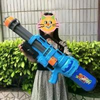 ราคา ของเล่นปืนฉีดน้ำ มีหลายแบบให้เลือก มีขนาด 48/68/40 cm (BWG014) Water Gun Toy วัสดุผลิตจากพลาสติก ABS บีบีกัน อัดลม ไล่ นก (1732251276437718031)